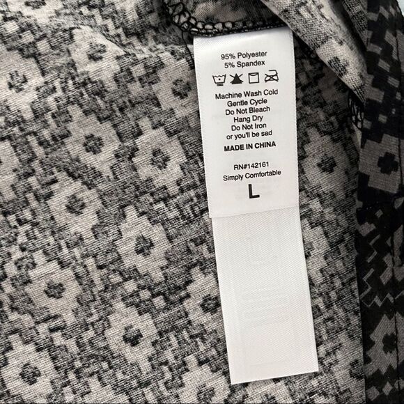 Fun Flirty Lularoe Jana Swing Tunic Top sz L - Picture 4 of 7